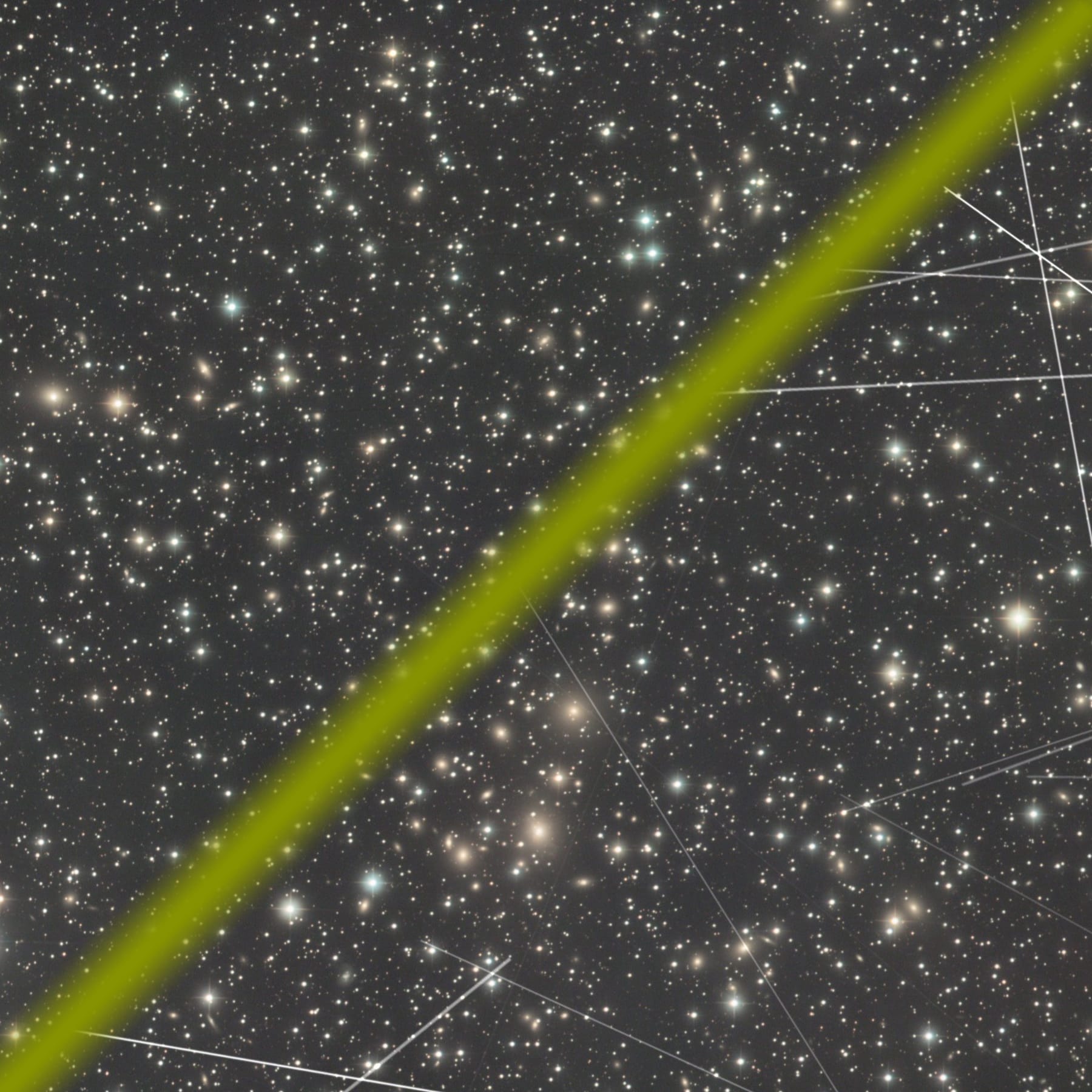 cosmic clarity satellite removal before and after comparison