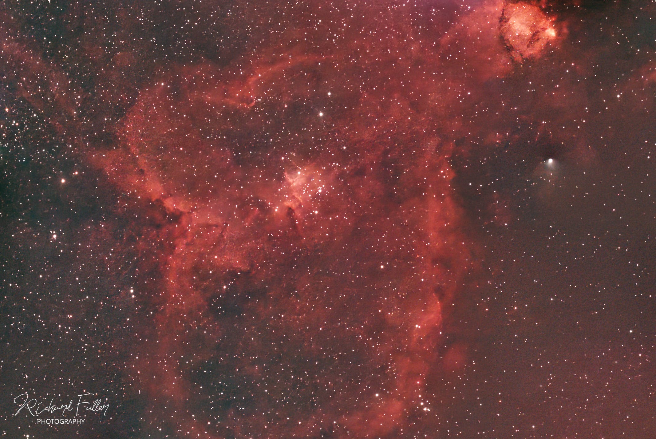 Astrophotography image captured with the dwarf mini smart telescope